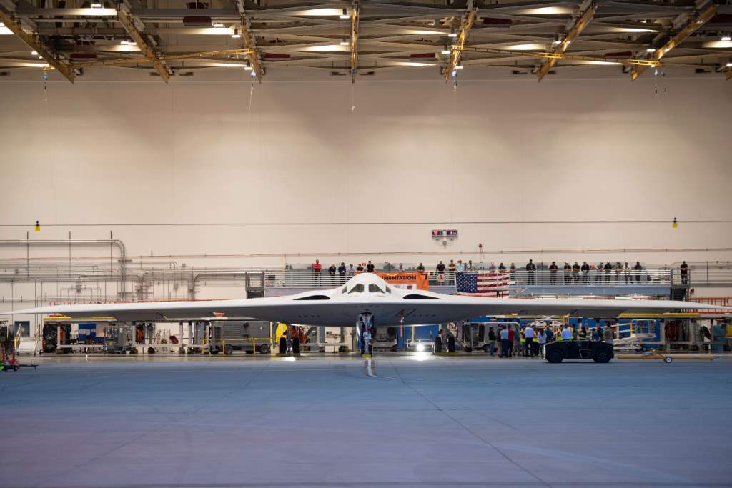 Another recently released image of the stealth aircraft